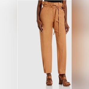 A.L.C. Dylan Linen Joggers in Ligth Brown Size 0